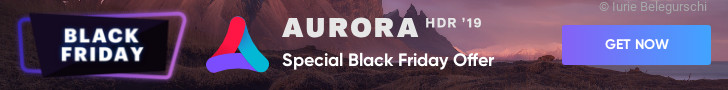 Aurora Black Friday - 728x90